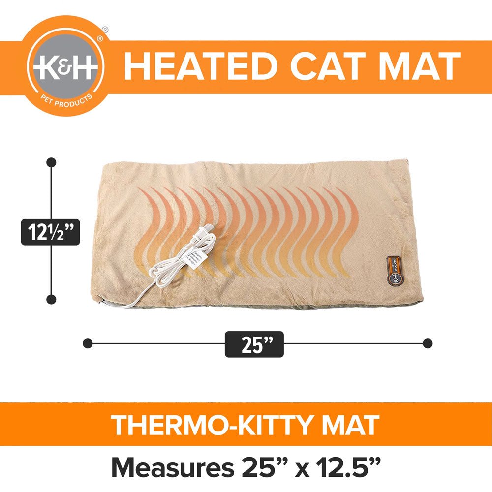 Thermo-Kitty Mat Heated Cat Bed
