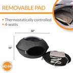 K&H Thermo-Lookout Pod Heated Cat Bed