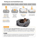 Thermo-Pet Lounge Sleeper Heated Cat & Dog Bed