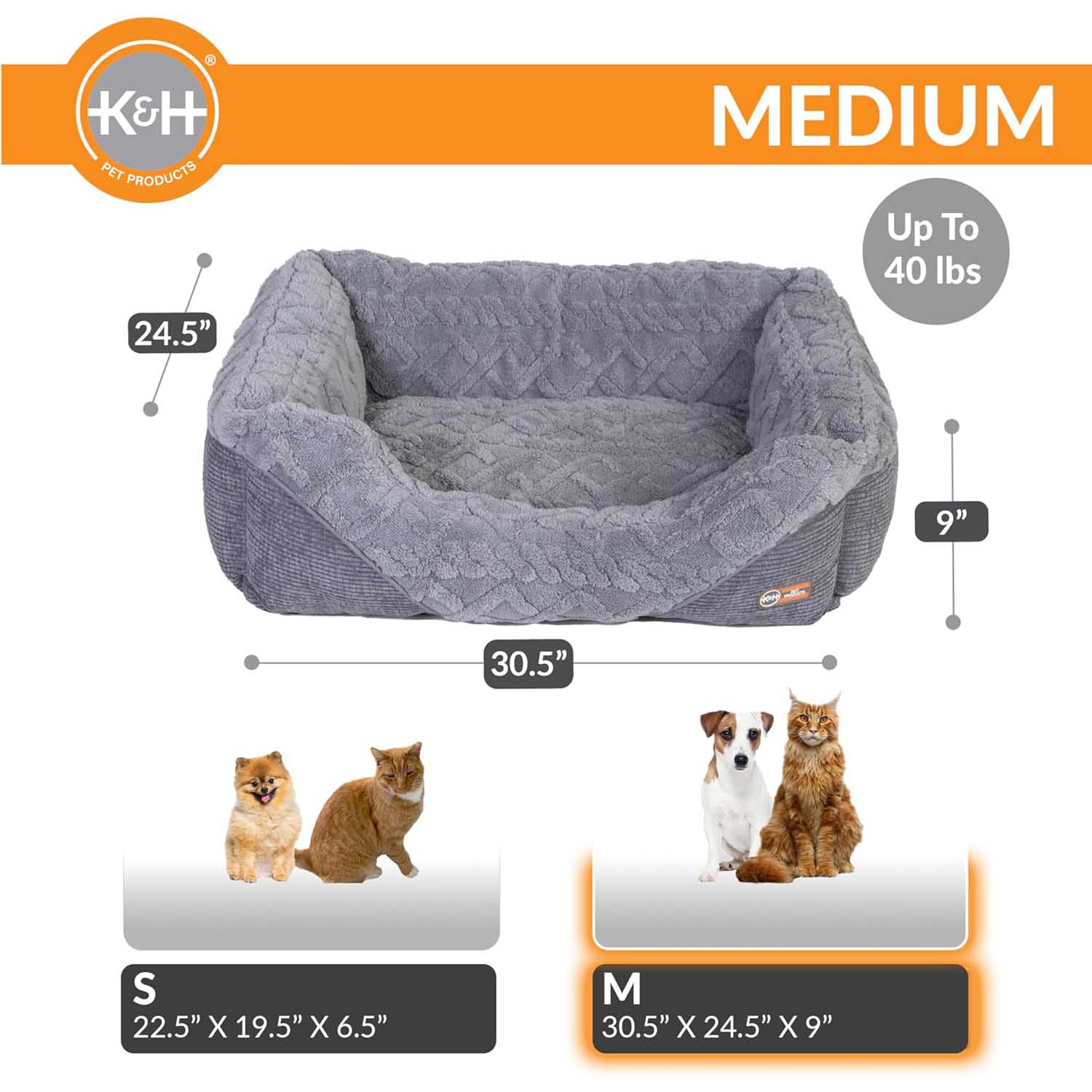 Thermo-Pet Lounge Sleeper Heated Cat & Dog Bed