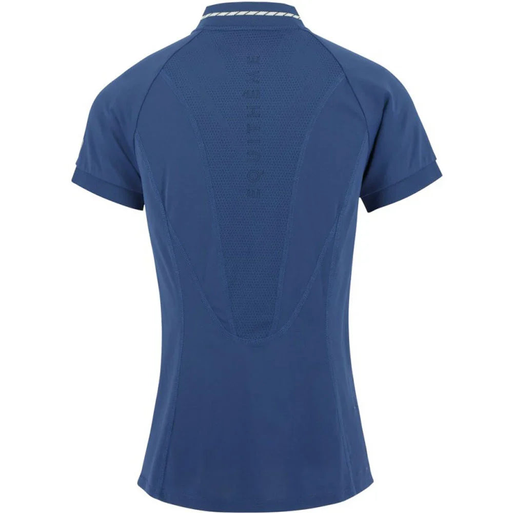Blue athletic shirt 