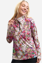 REDtro Salmon 1/4 Zip Sunshirt