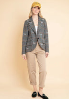 Scarlet Blazer - Embroidered Italian Wool